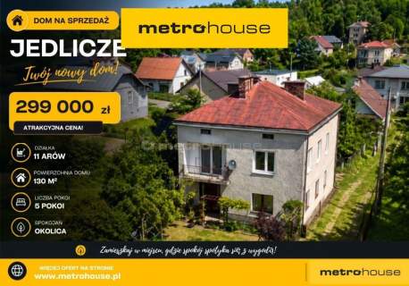 Dom w spokojnej części Jedlicza