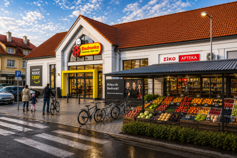 Lokal usługowy o powierzchni 1007m2 w centrum Ostródy