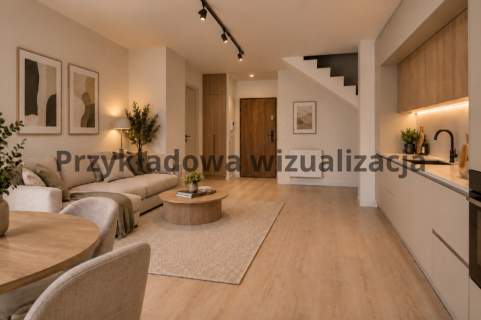 dwupoziomowy apartament w stanie deweloperskim