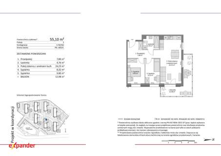 3 pokoje z balkonem blisko centrum Kameralne osiedle