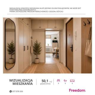 2 pokojowe mieszkanie Węgorzewo, ul. Bema