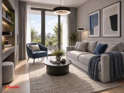 3 pokoje 62,45 m balkon Gdańsk Morena IV kwartał 2027