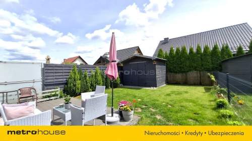 NOWOCZESNY DOM Z OGRODEM 80 m 3 SYPIALNIE