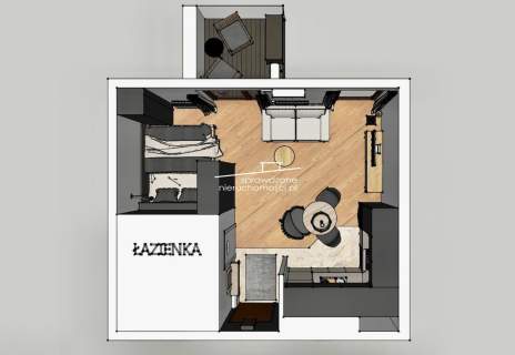 Studio PREMIUM z Klimatyzacją - Idealne dla SINGLA