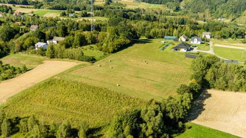 Działka zagrodowa Siedliska gm. Tuchów
