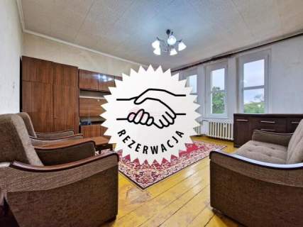 REZERWACJA Ustawne 2-pokojowe mieszkanie w kamienicy 58,5 m2...
