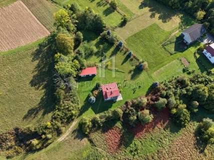 PRZESTRONNY DOM Z ROZLEGŁĄ, WIDOKOWĄ DZIAŁKĄ, 2,17HA, ŚWIĘ