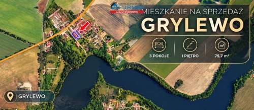 Mieszkanie na sprzedaż, 75,7 m2, Grylewo