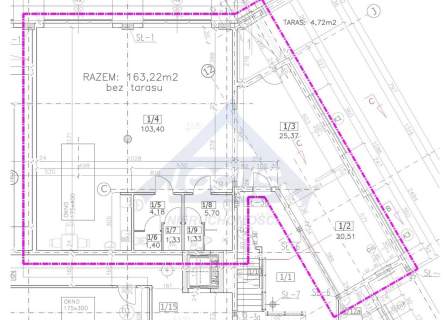 Biuro do wynajęcia Białołęka 168 m2.