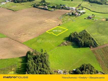 działka 3019 m z WZ Sadowo, gm. Biskupiec