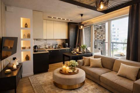 Sokolska Towers, luksusowy wyposażony apartament