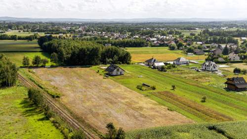 Działka budowlana 11,5 ara z WZ   Łęg Tarnowski