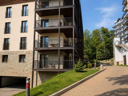 Apartament w Szklarskiej Porębie balkon gotowy