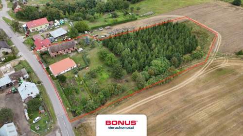 Dom wolnostojący na działce 7900 m2 w Słodkowie.
