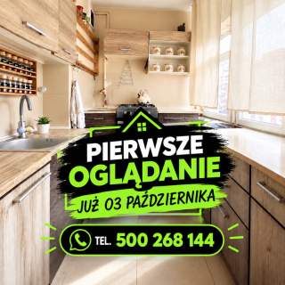 Mieszkanie z BALKONEM, pełen ROZKŁAD