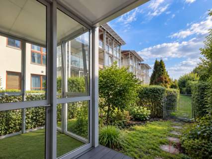 Apartament z ogrodem Wilanów Królewski