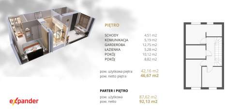 Szeregowiec 87 m2 Ogródek 126 m2 spokój Bez prowizji