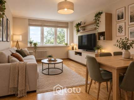 3 POKOJE / 50,87 M / LOGGIA / ZIELONA CZĘŚĆ WARSZ