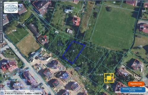 3 DZIAŁKI BUDOWLANE 630M2 / 608 M2 / 632 M2