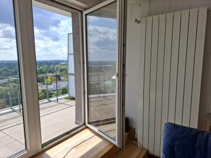 Apartament z tarasem Wiejska 9