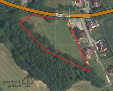Strumień Zbytków działka budowlana 5253m