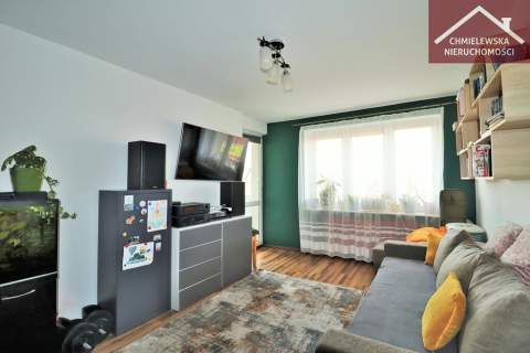 Mieszkanie 46,20 m 3 pokoje Centrum Loggia