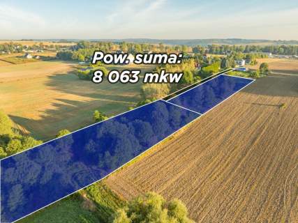 80 arów pozwolenie na budowę 2 domów