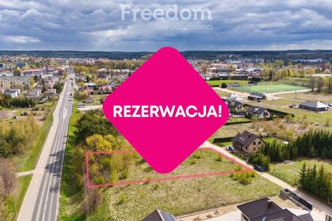 Atrakcyjna działka budowlana 1599 m z usługami