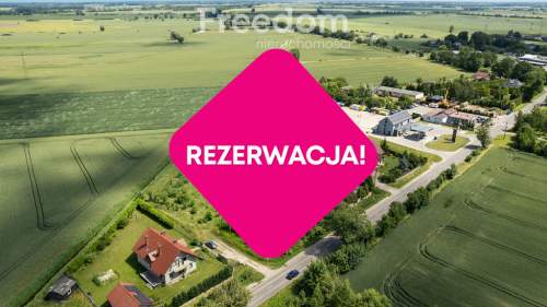 Działka z projektem domu i budynku z wiatą 