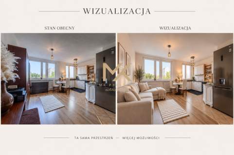3 Pokoje/55m2/Media Miejskie/Piwnica/15 min od UE 
