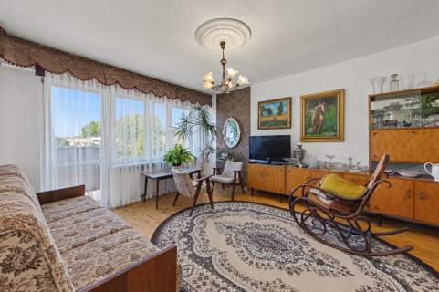 Dwa pokoje z wnęką Balkon Tysiąclecie