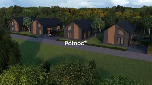 Styrzyniec - 4 domy. Las. Nowoczesna technologia