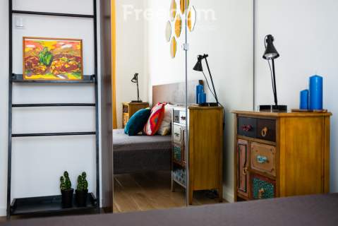 Apartament z widokiem na panoramę Łodzi