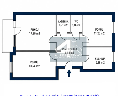 Ruczaj z potencjałem na 4 pokoje