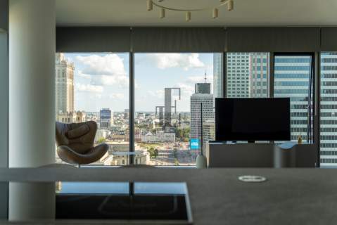 COSMOPOLITAN Apartament z widokiem na Warszawę