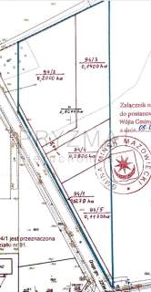 Działka 1130 m Budy Barcząckie Lotnicza