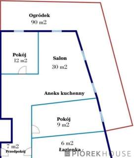 3-pokojowe mieszkanie w Wawrze