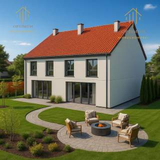 Dom w zabudowie bliźniaczej Dąbrówka Wielka Dywity
