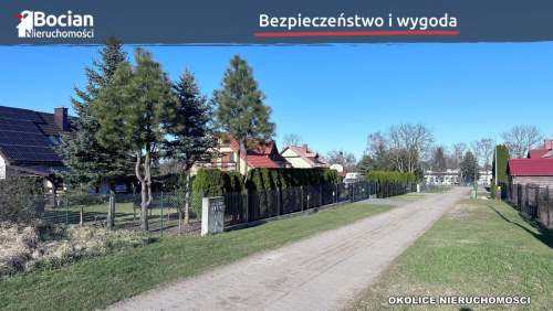 Płaska uzbrojona działka - Grabiny Zameczek