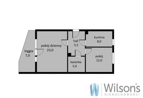 Piastów, 2 pok. 53m2, blisko PKP, duża loggia