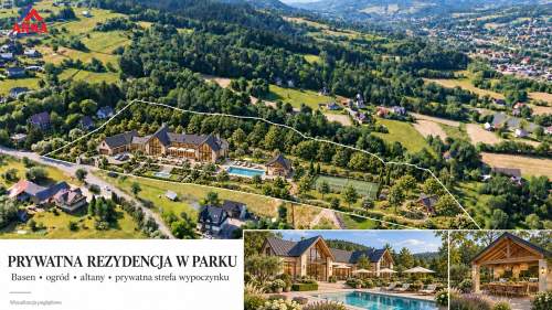 Działka budowlano-rolna 3,6ha z panoramą Mszany