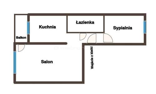 2-pok. z balkonem, ulica Witosa, Jaroty gotowe 