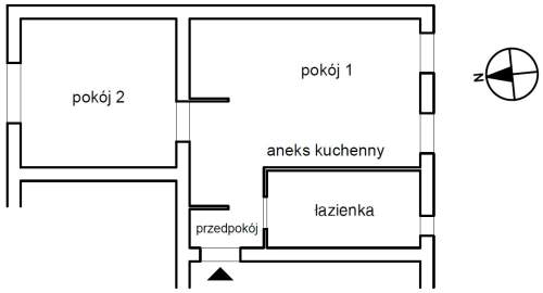 44 m2 dobre ustawienie