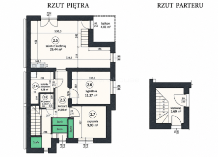Dwupoziomowe 115 m Sauna Smart Home