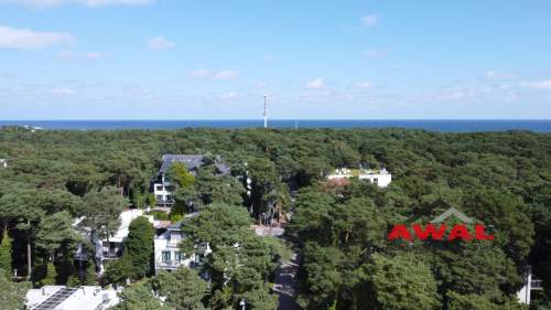 Uroczy apartament z dużym tarasem Jurata