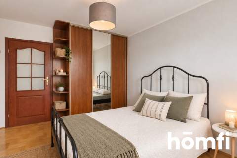 Komfortowe, 2-pokojowe mieszkanie 54 m Balkon