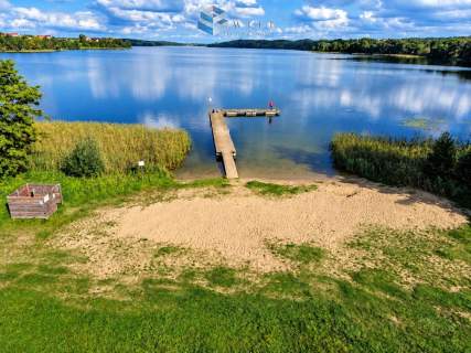 Panoramiczny widok na rozlewisko