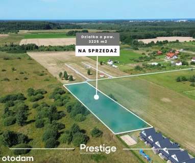 Jezierzany 3225 m2, 3 km od morza, MN/U, 250 000 zł