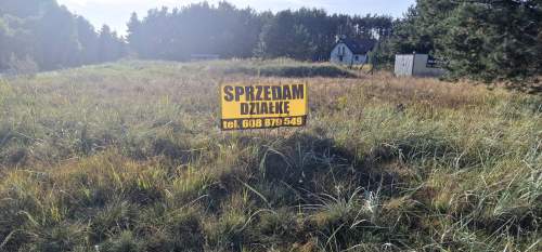 Działka budowlana 737 m na sprzedaż Czarże, gmina Dąbrowa