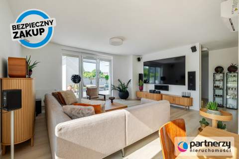 Apartament 108 m 48 m taras Widok na Gdańsk